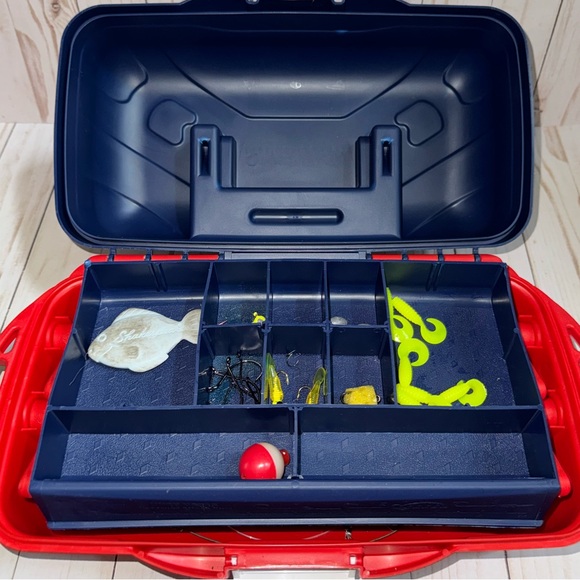 Kids fishing tackle box - Picture 3 of 11
